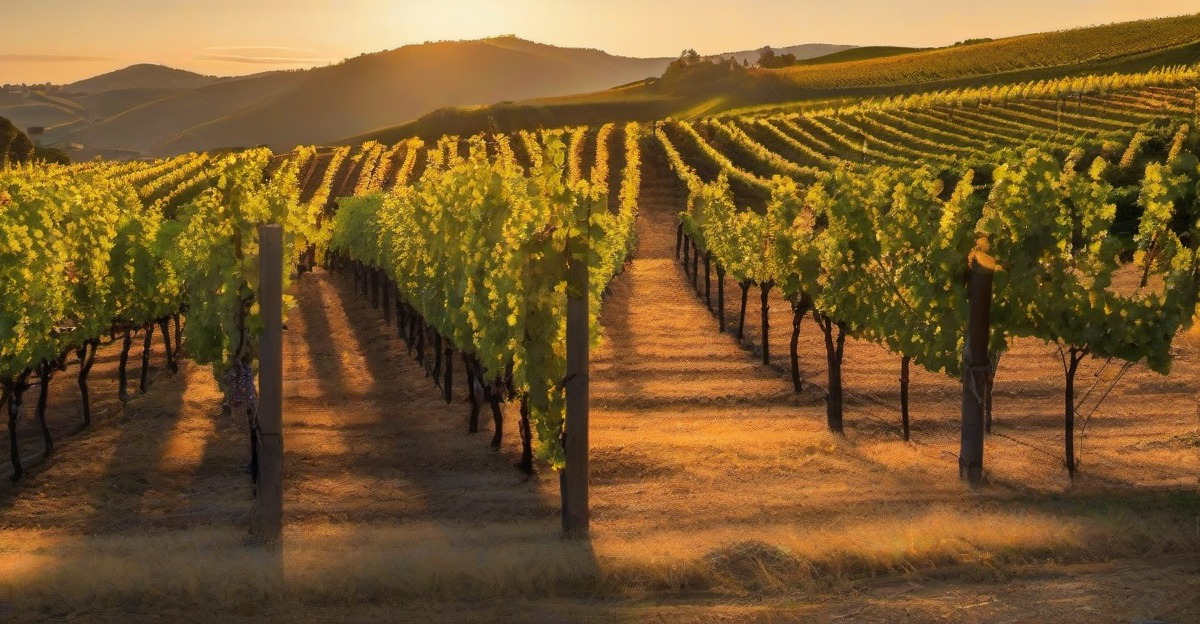 Barossa Valley vineyards stretching across rolling hills