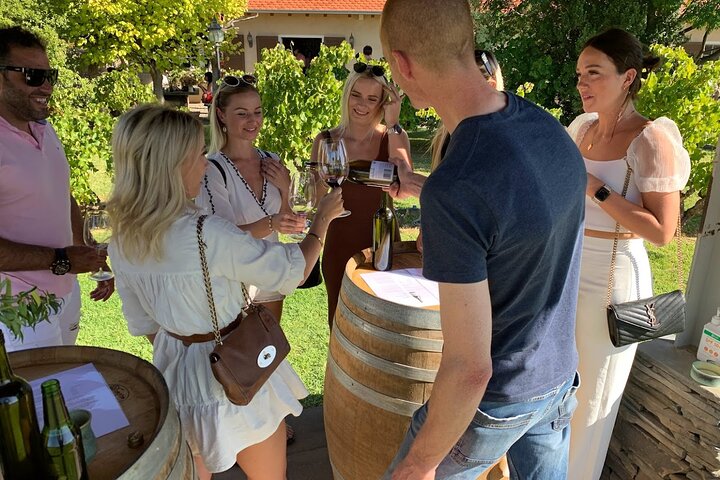 Barossa Valley vineyards on a wine tour route in South Australia